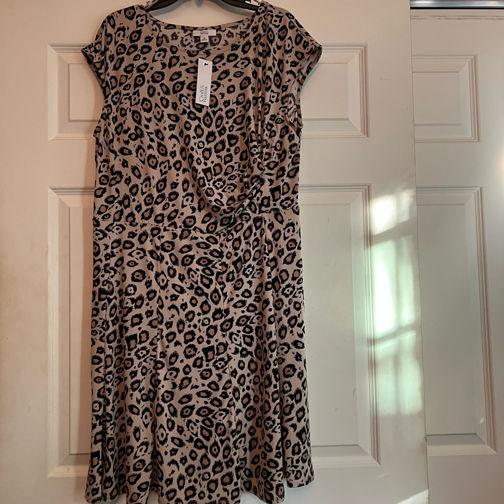 NWT -XL Cheetah Dress